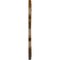 Ekena Millwork Flower Ceiling Medallion (Canopies up to 6 1/4"), 29"OD x 3 5/8"ID x 1 3/8"P, Smokey Topaz Crackle CM29FWSTC - alternate 2